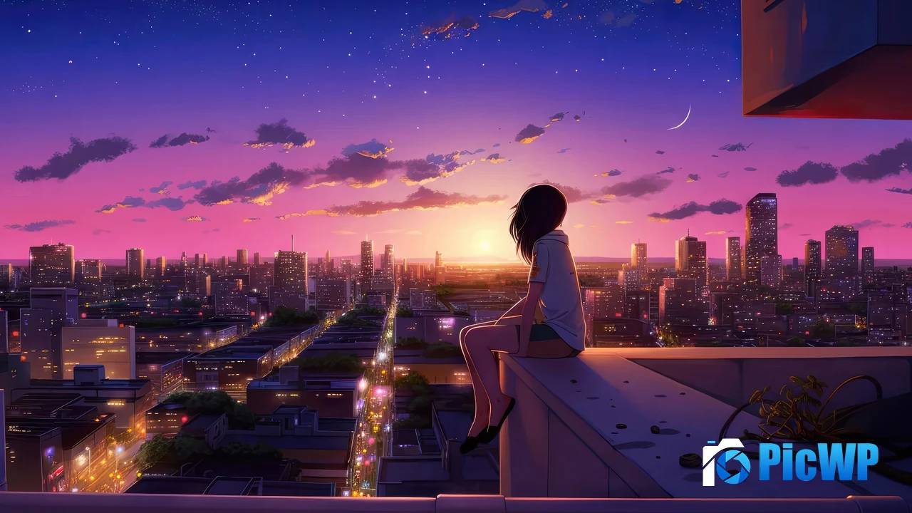 Lofi girl Dreams 4K PC Wallpaper
