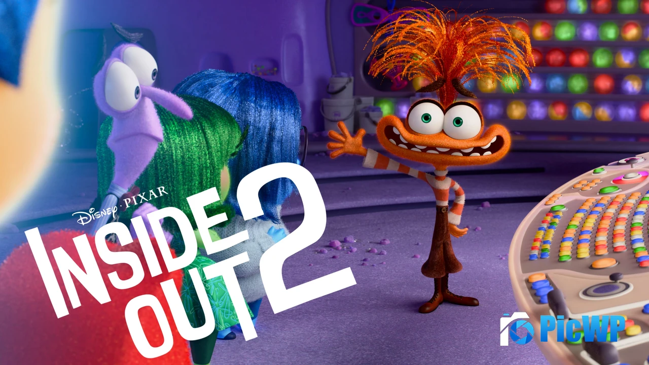 Anxiety (Inside Out) Inside Out 2 4K PC Wallpaper