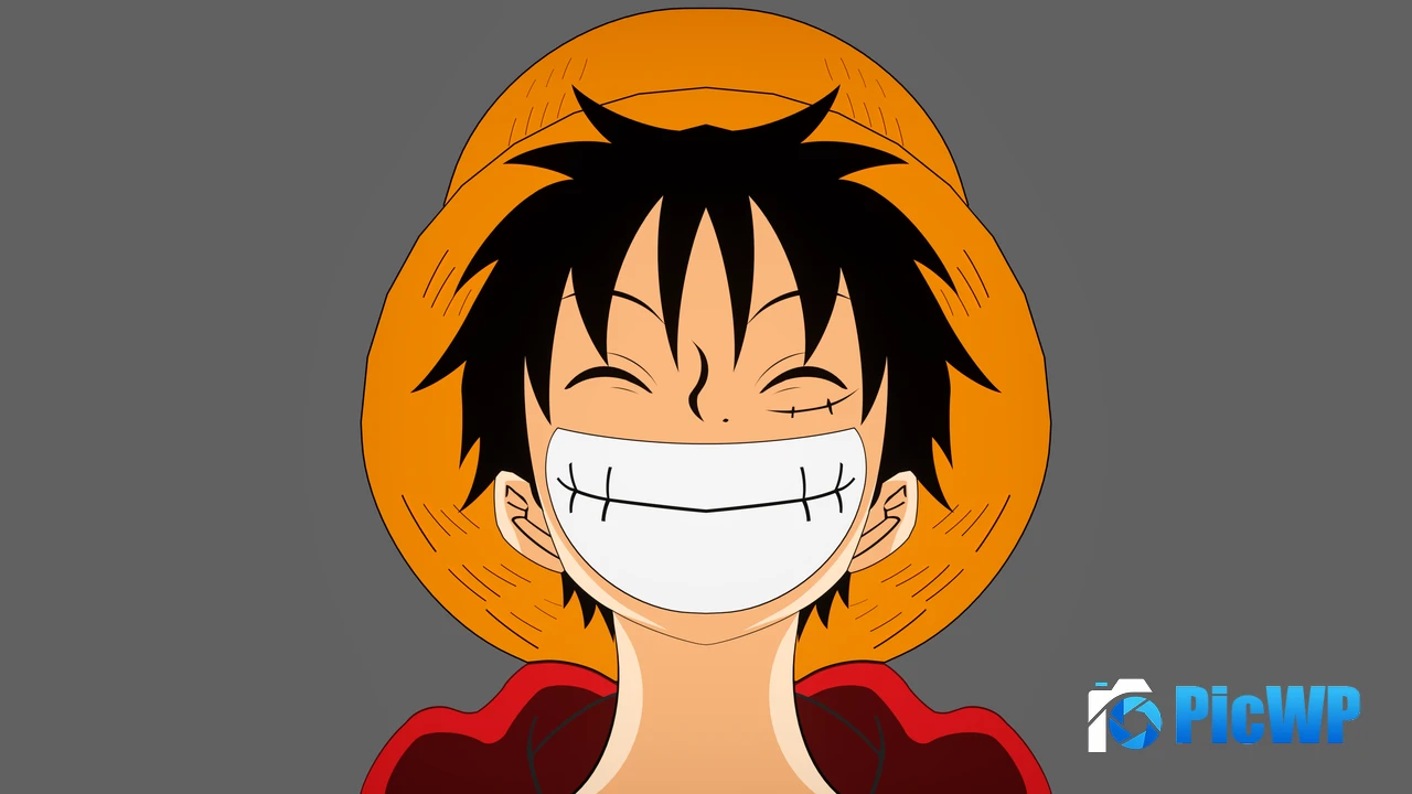 Monkey D. Luffy Laughing 4K PC Wallpaper