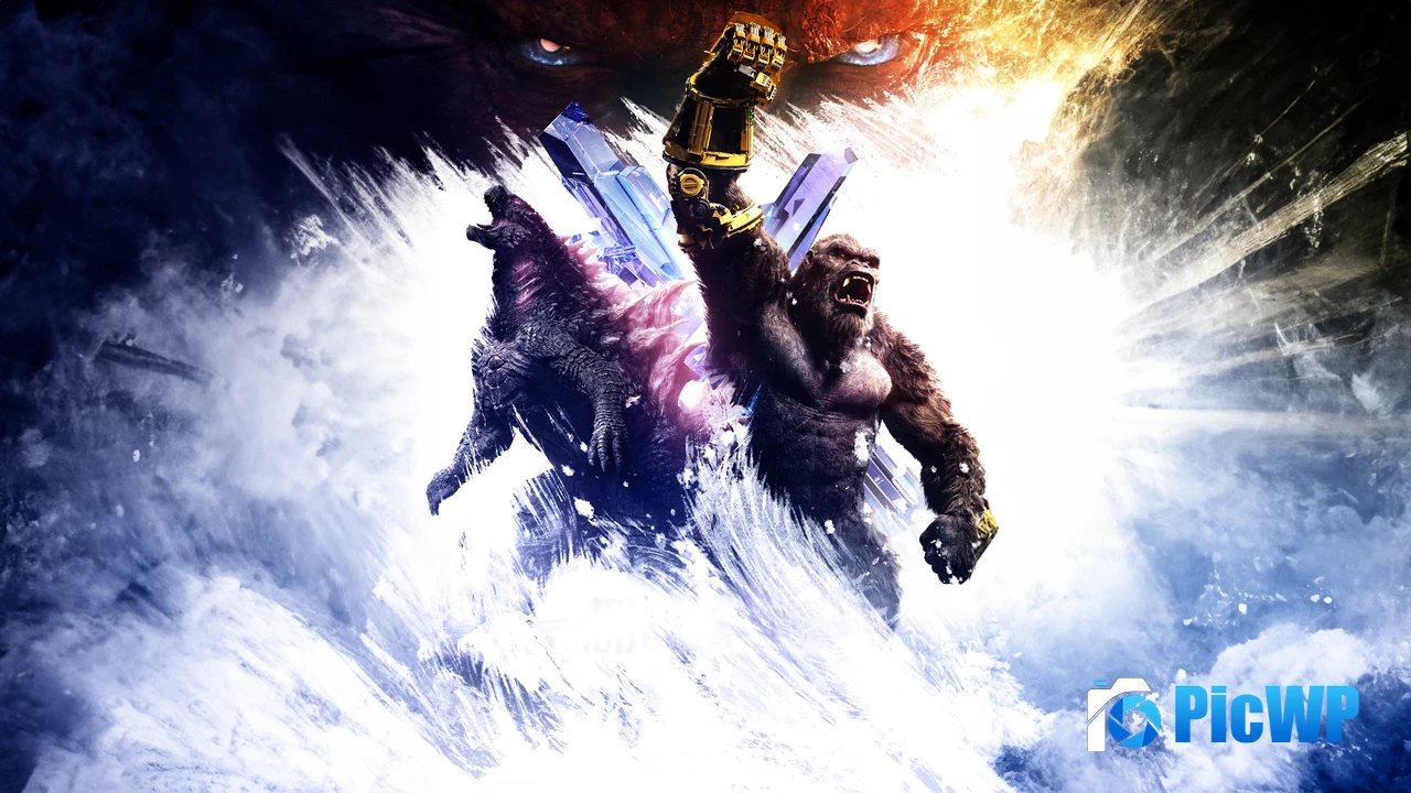 Godzilla x Kong: The New Empire 2024 Movies 4K PC Wallpaper