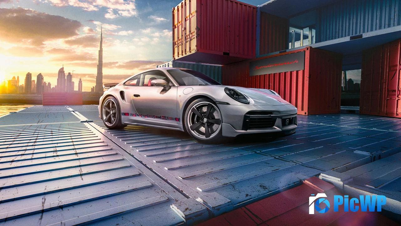 Porsche 911 Turbo Remastered by Sonderwunsch 4K PC Wallpaper