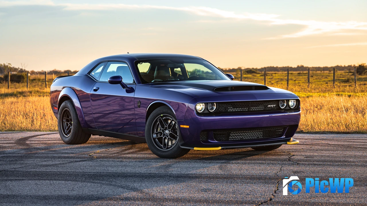 Hennessey Dodge Challenger SRT Demon 4K PC Wallpaper