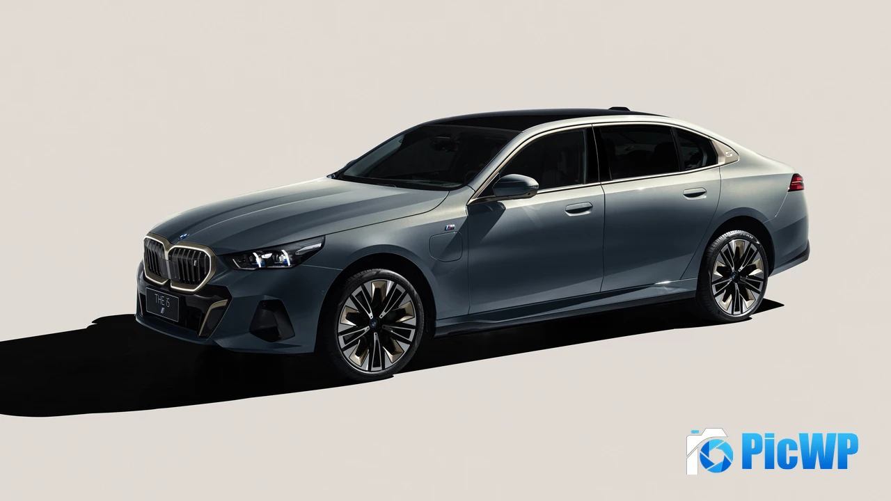 BMW i5 M Sport Electric Sedan 4K PC Wallpaper