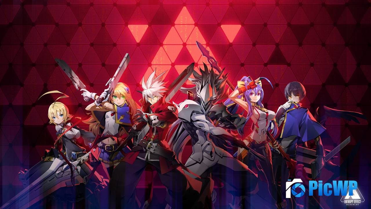BlazBlue Entropy Effect Game Art 4K PC Wallpaper