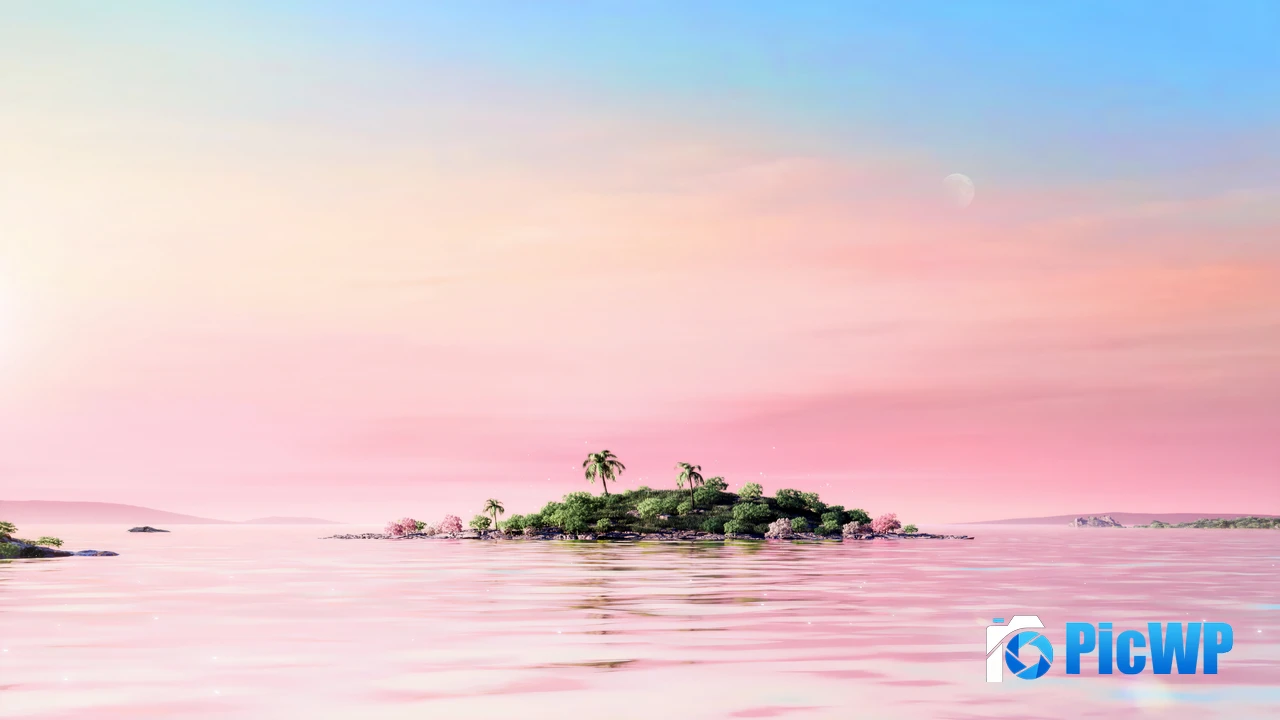 Tropical Island 4K PC Wallpaper