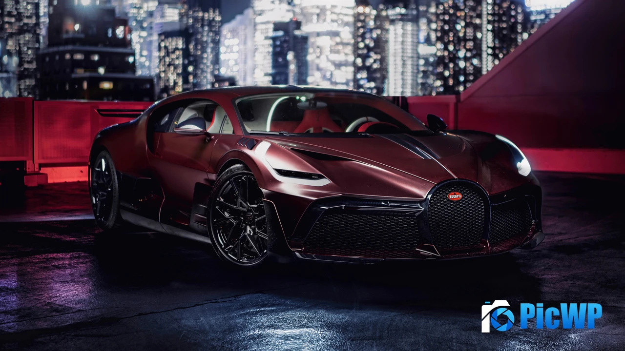 Bugatti Divo New York City 4K PC Wallpaper