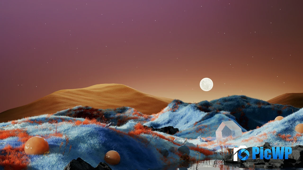 Surreal Landscape Digital Art 4K PC Wallpaper