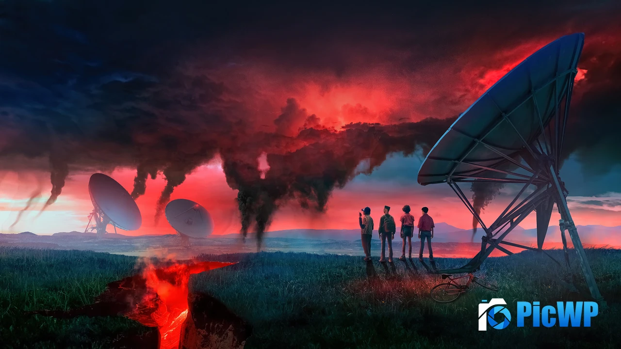 Stranger Things Fan Art 4K PC Wallpaper