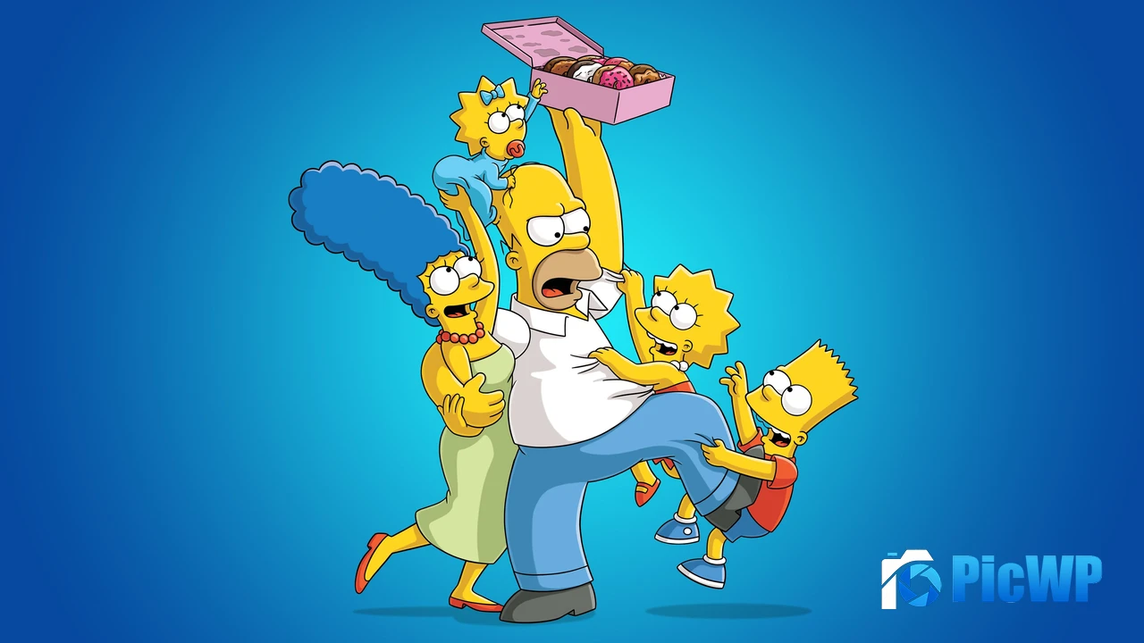 Simpson family The Simpsons 4K PC Wallpaper