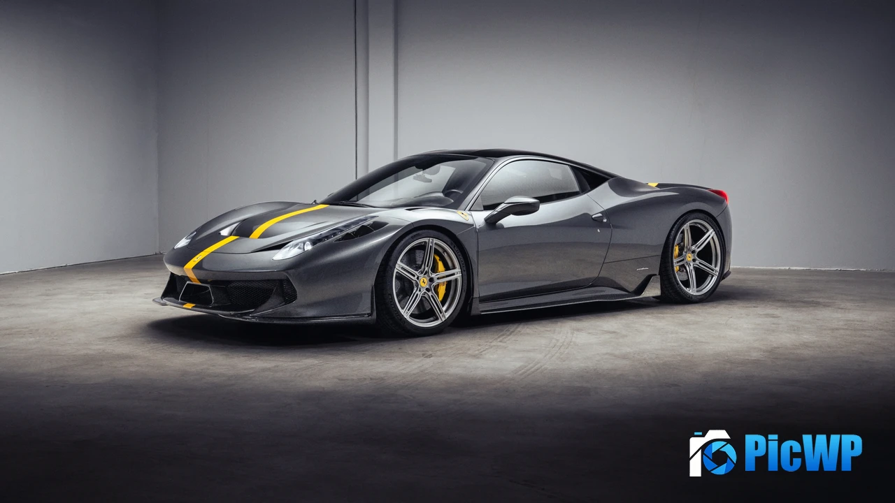 Ferrari 458 Carbon Fiber 4K PC Wallpaper