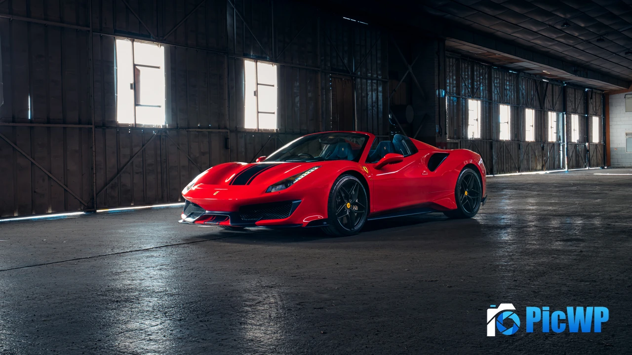 Ferrari 488 Pista Spider Supercar 4K PC Wallpaper