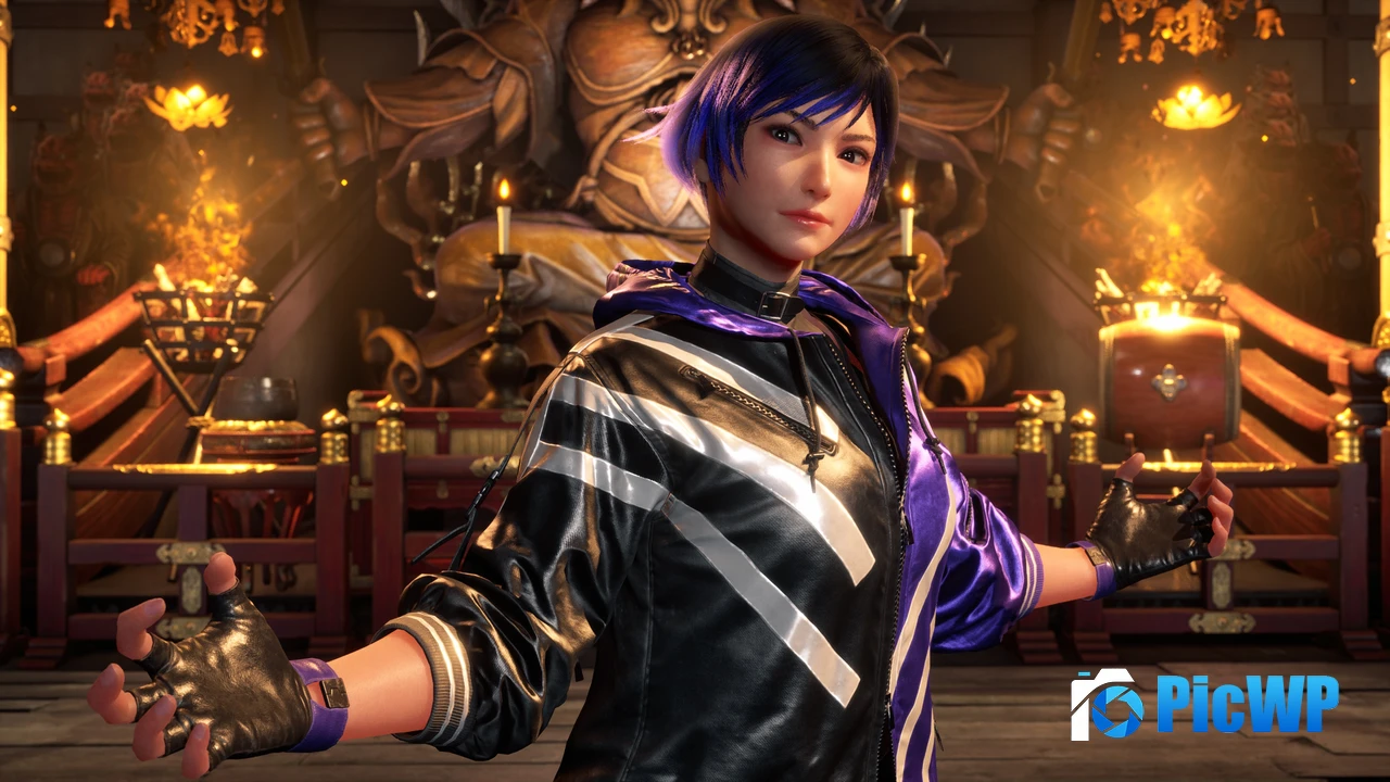 Tekken 8 Reina 4K PC Wallpaper