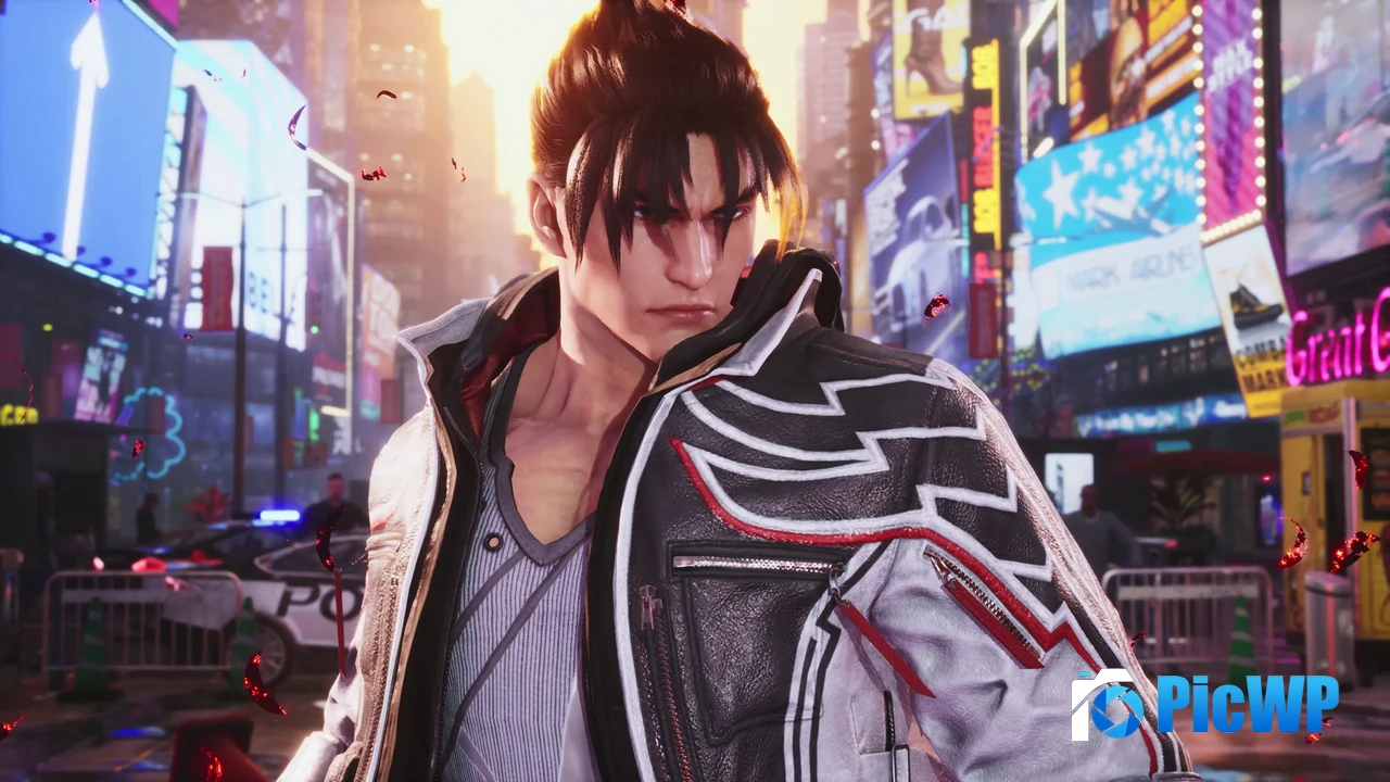 Jin Kazama in Tekken 8 4K PC Wallpaper