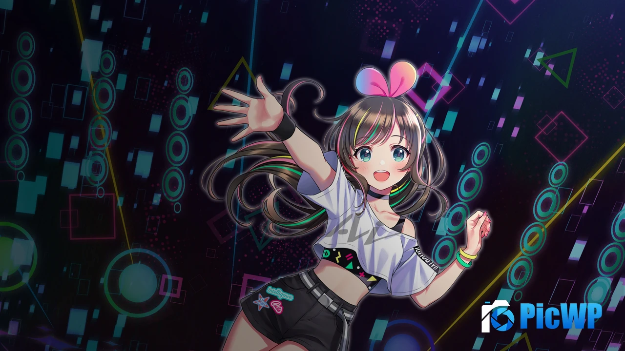 Kizuna AI Virtual Influencers 4K PC Wallpaper