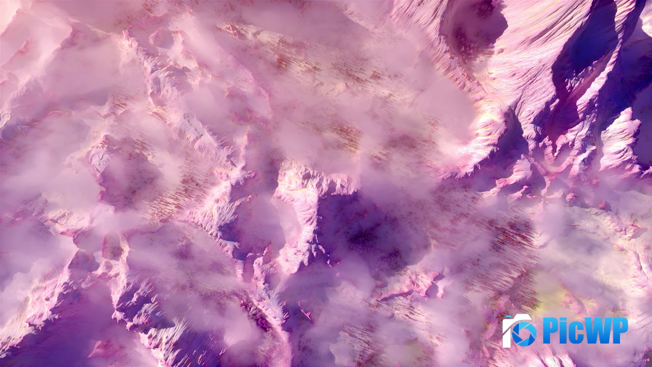 Infrared Mountain range 4K PC Wallpaper