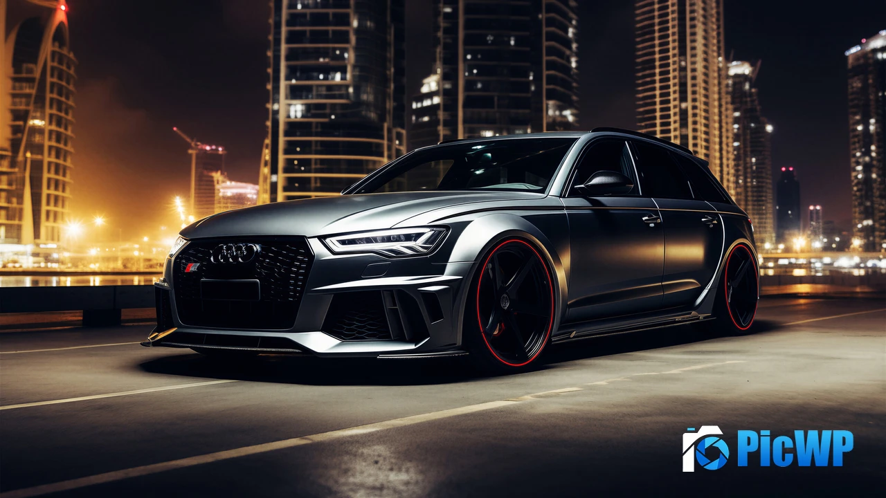 Audi RS 6 Avant performance Widebody Kit 4K PC Wallpaper