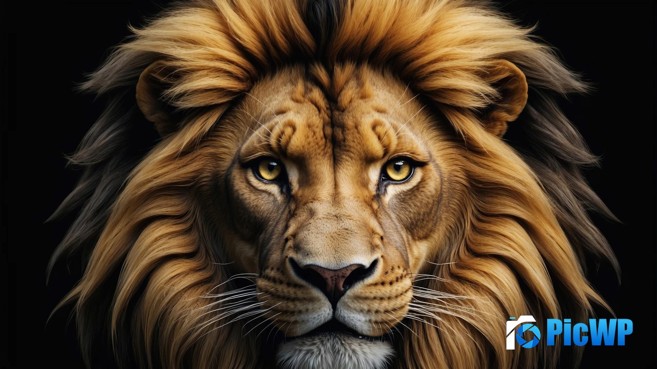 Lion Mane 4K PC Wallpaper