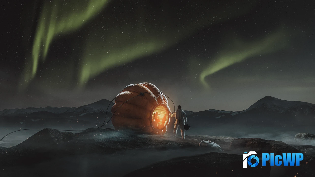 Astronaut Surrealism 4K PC Wallpaper