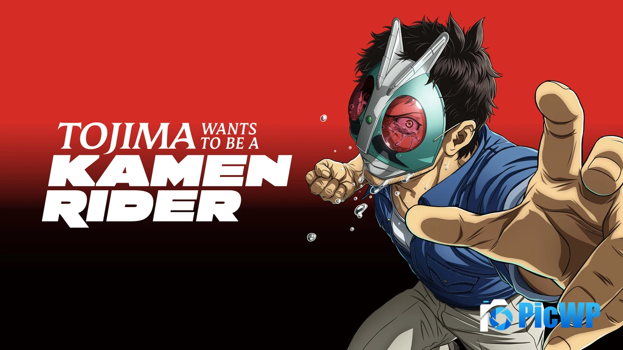 Tojima Wants to Be a Kamen Rider Anime poster 4K PC Wallpaper