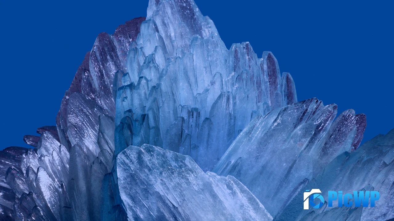 Google Pixel 8 Blue abstract 4K PC Wallpaper
