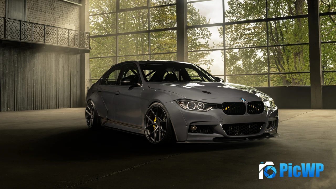 BMW F30 (3 Series) Widebody 4K PC Wallpaper