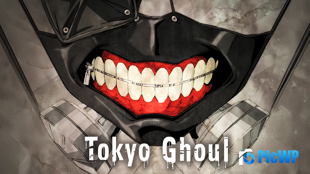 Ken Kaneki Mask 4K PC Wallpaper