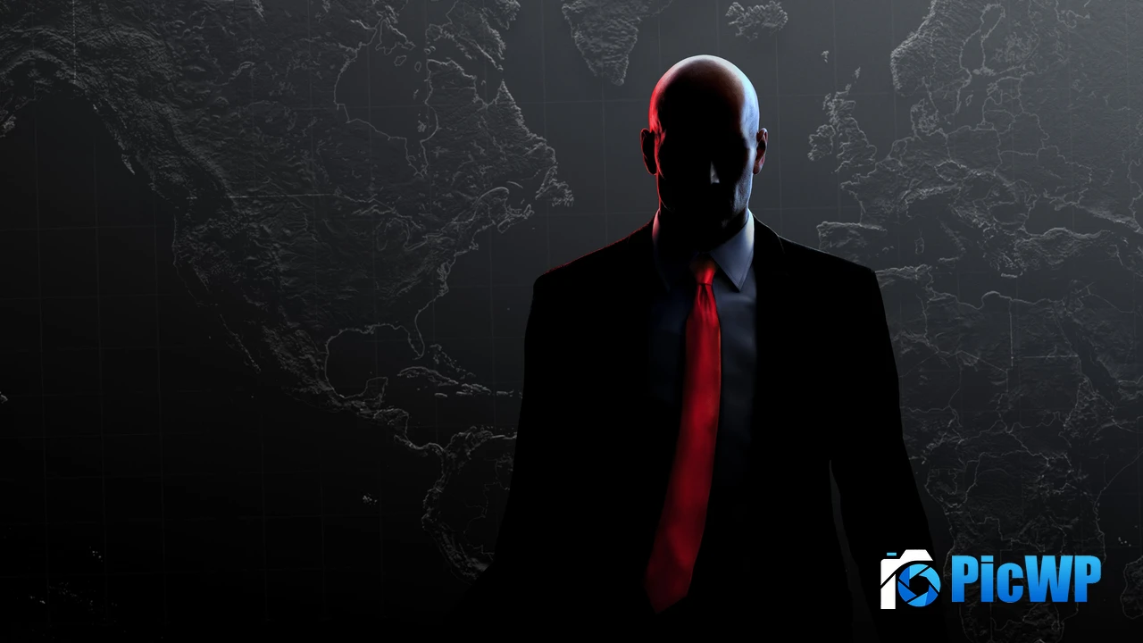 Agent 47 Hitman 4K PC Wallpaper