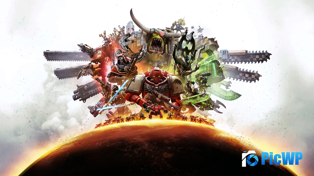 Warhammer 40000: Dawn Of War IV Key Art 4K PC Wallpaper