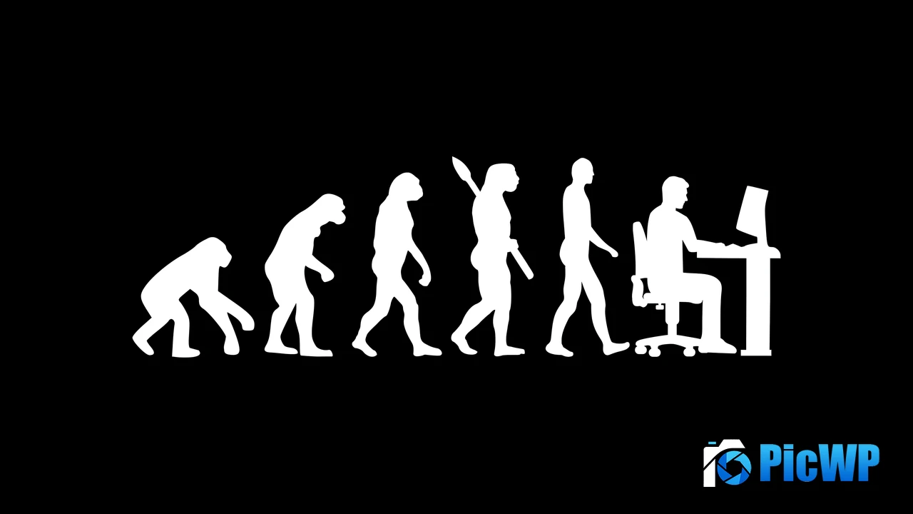 Human evolution 4K PC Wallpaper