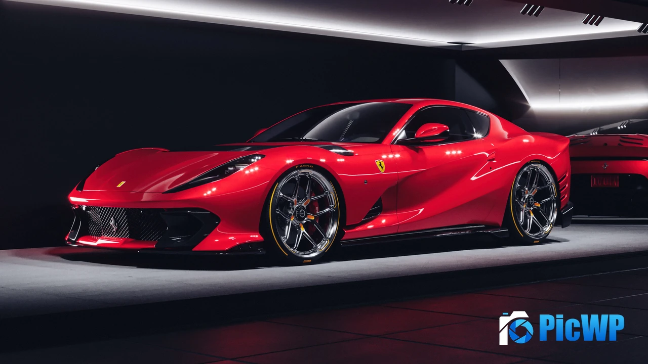 Ferrari 812 Competizione Supercar 4K PC Wallpaper