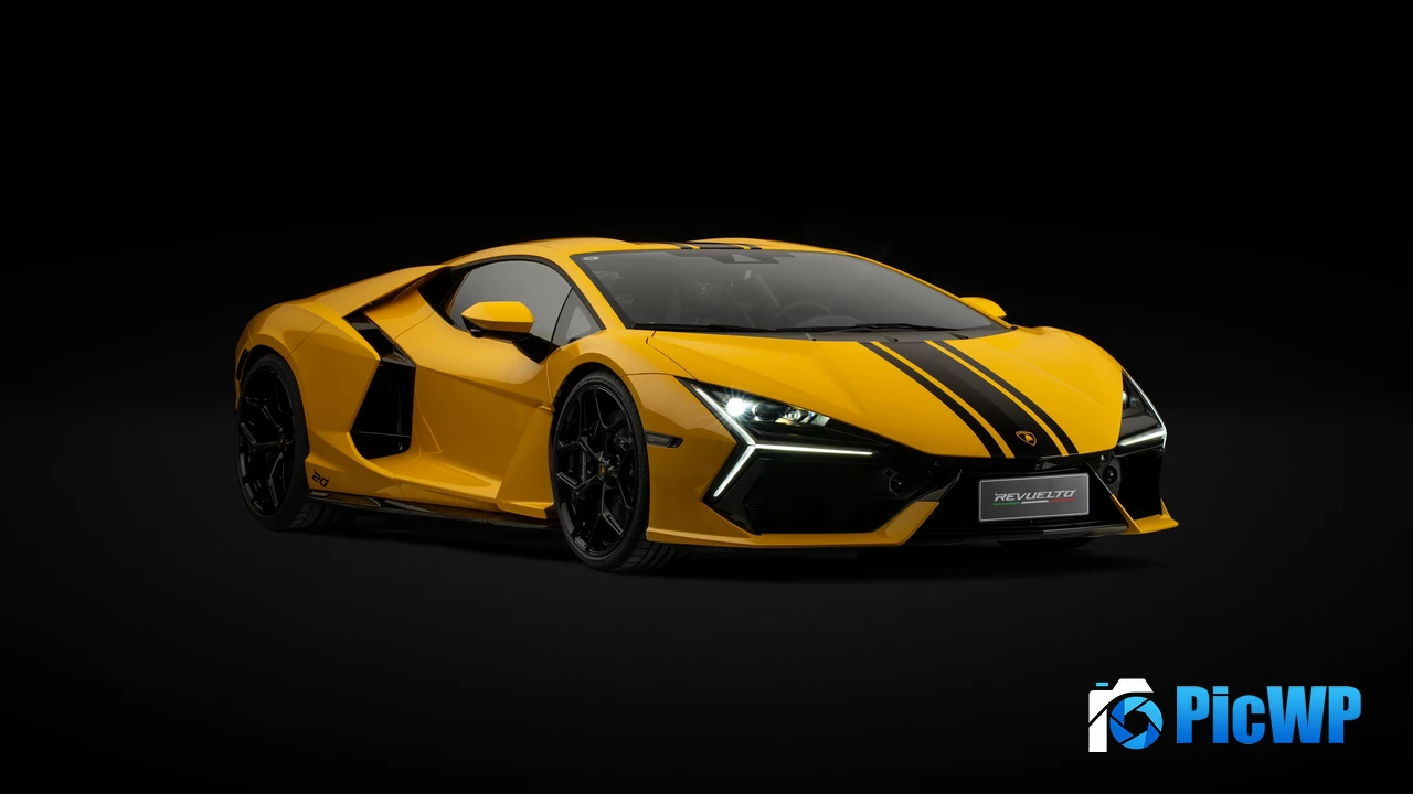 Lamborghini Revuelto 20th Anniversary 4K PC Wallpaper