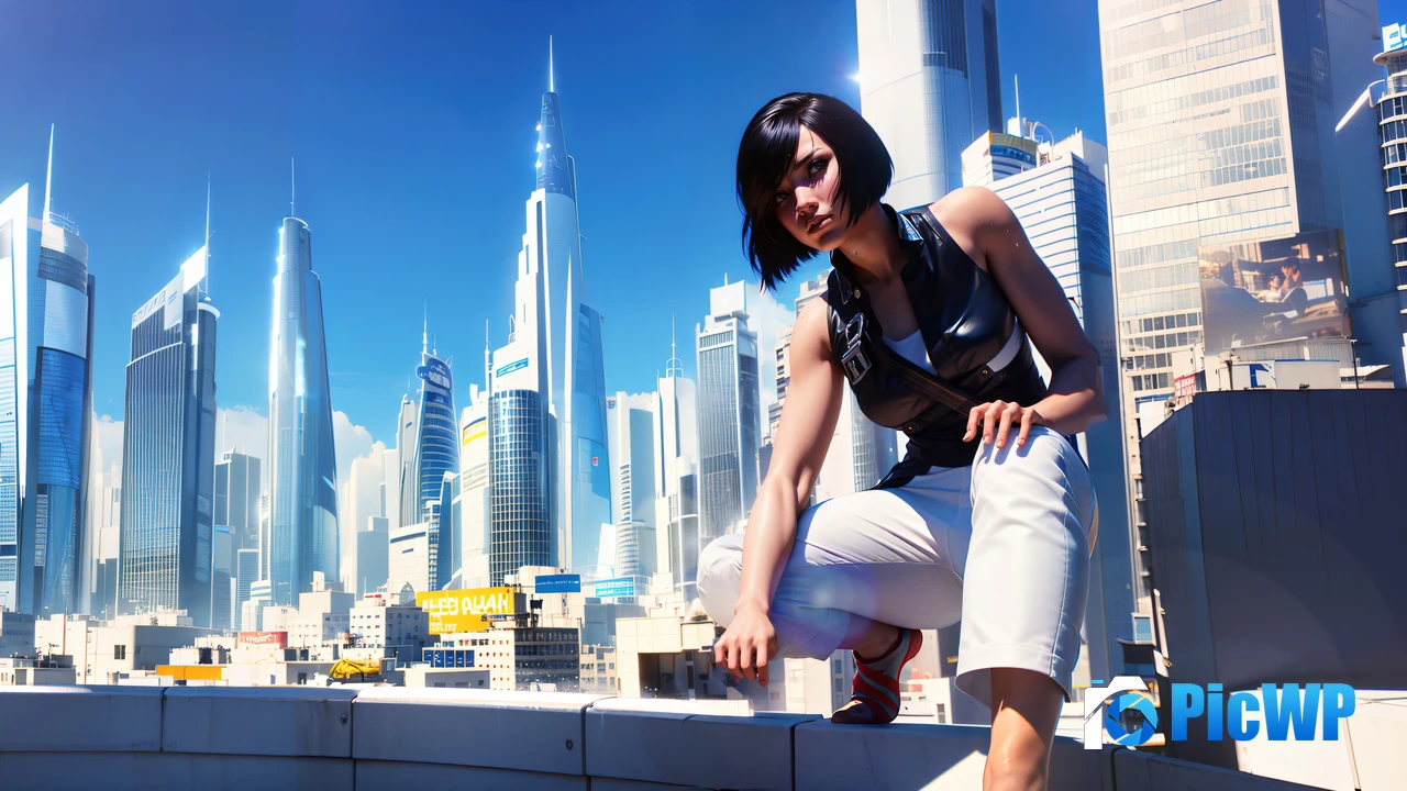 Faith Mirror's Edge 4K PC Wallpaper