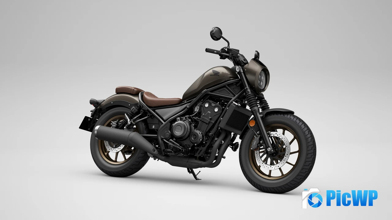Honda CMX500 Rebel Cruiser motorcycle 4K PC Wallpaper