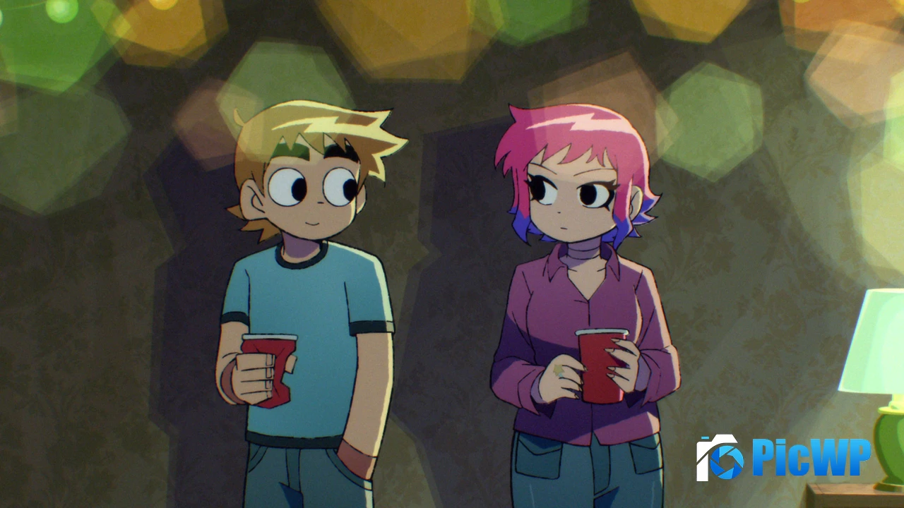 Scott Pilgrim Ramona Flowers 4K PC Wallpaper