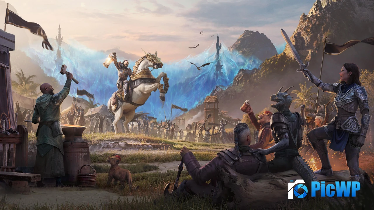 The Elder Scrolls Online - Writhing Wall Event 4K PC Wallpaper