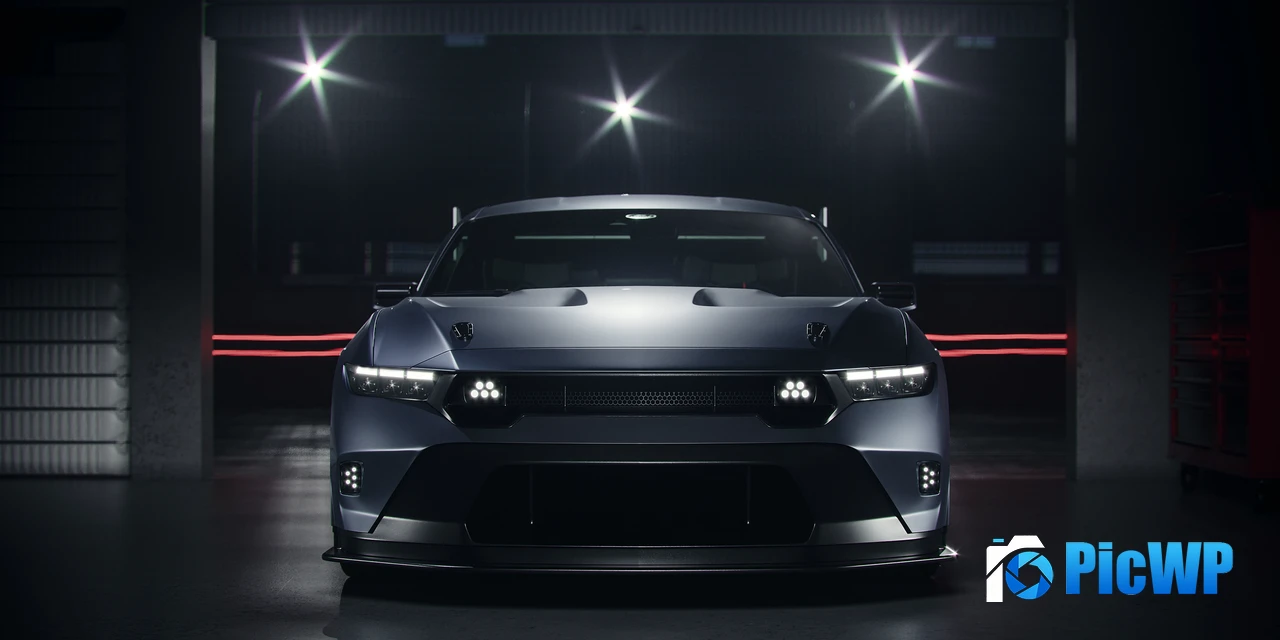 Ford Mustang 2024 5K PC Wallpaper