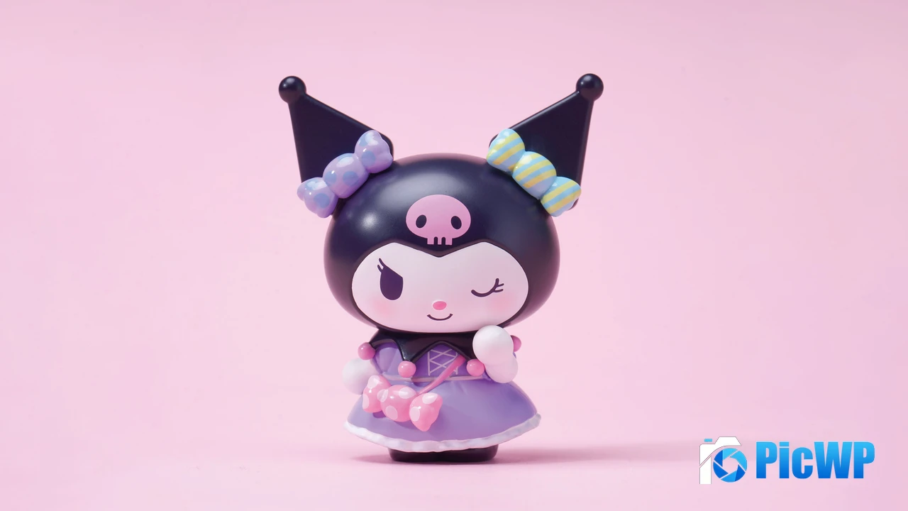 Kuromi Pink aesthetic 4K PC Wallpaper