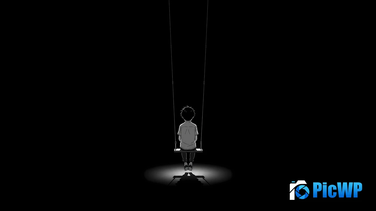 Boy Alone 4K PC Wallpaper