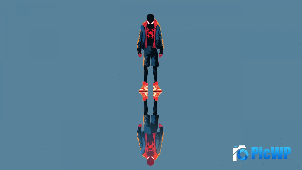 Miles Morales Reflection 4K PC Wallpaper