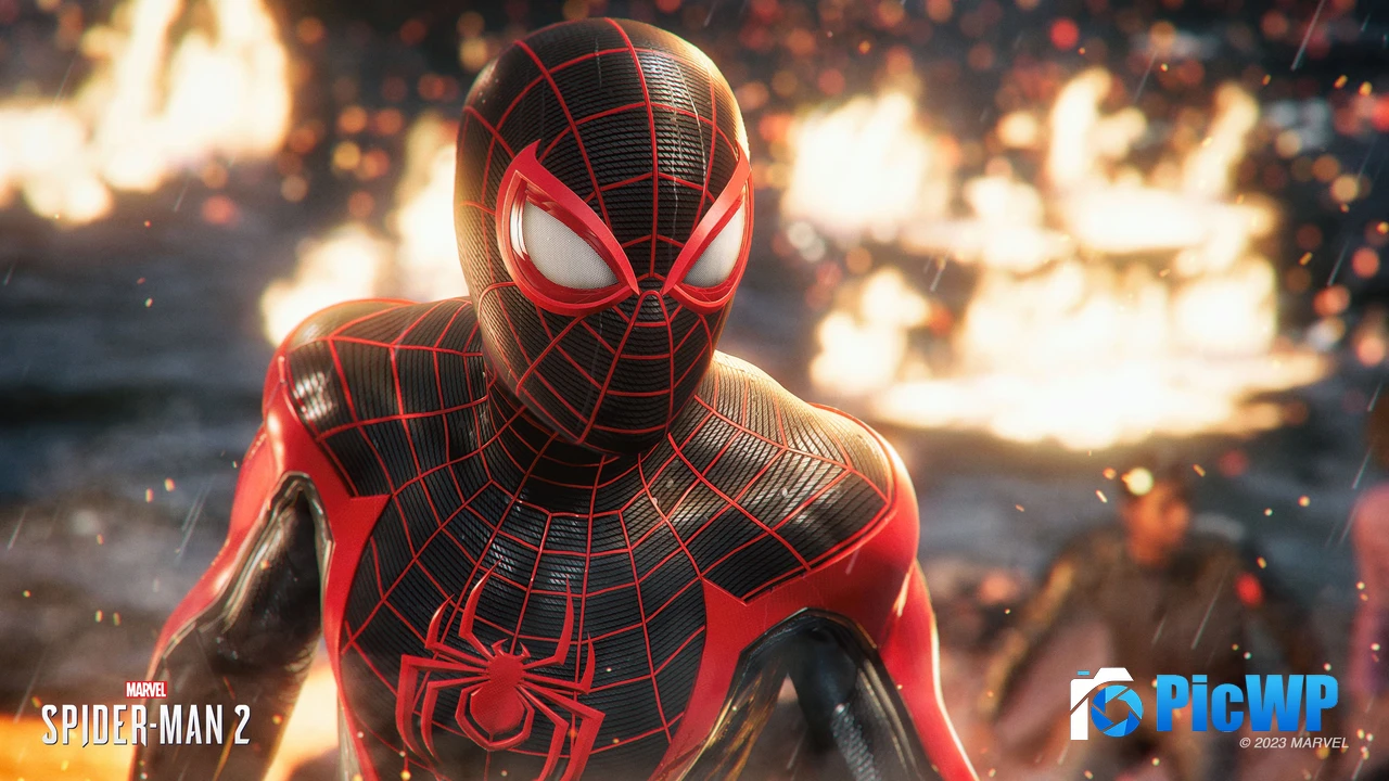 Miles Morales Marvel's Spider-Man 2 4K PC Wallpaper