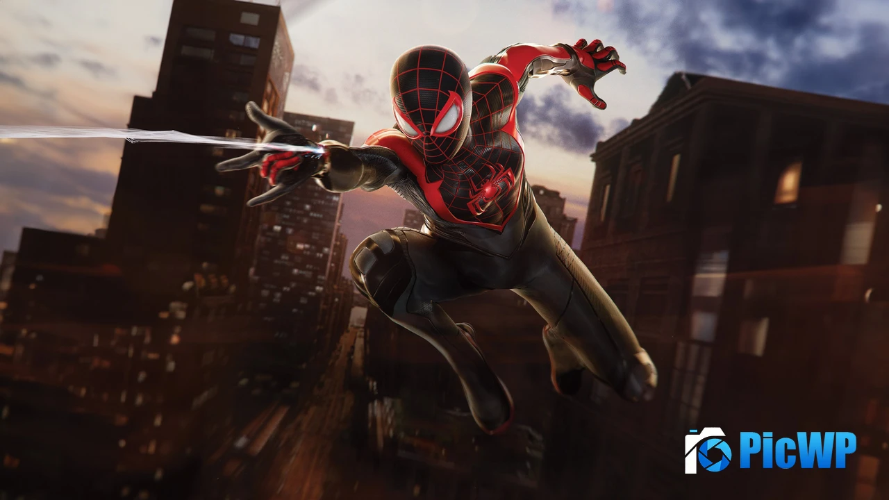 Miles Morales in Marvel's Spider-Man 2 (2023) 4K PC Wallpaper