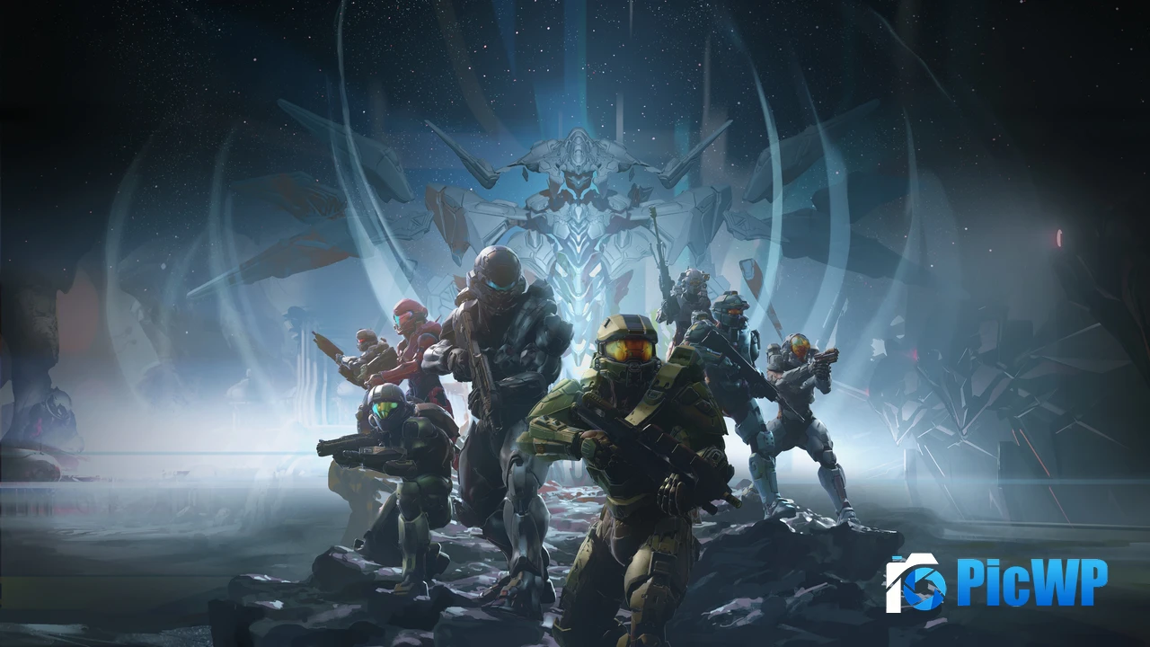 Halo 5: Guardians Cover Art 4K PC Wallpaper