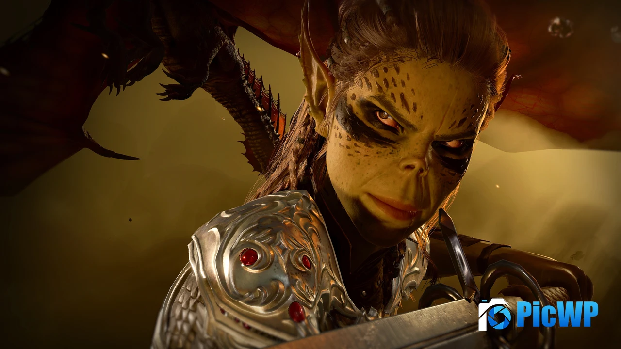 Laezel Baldur's Gate 3 4K PC Wallpaper