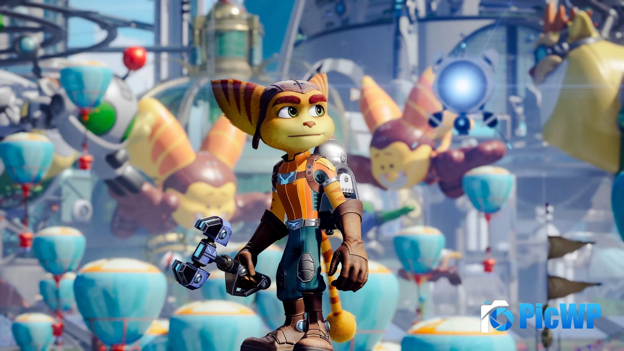 Ratchet & Clank: Rift Apart Game Art 4K PC Wallpaper