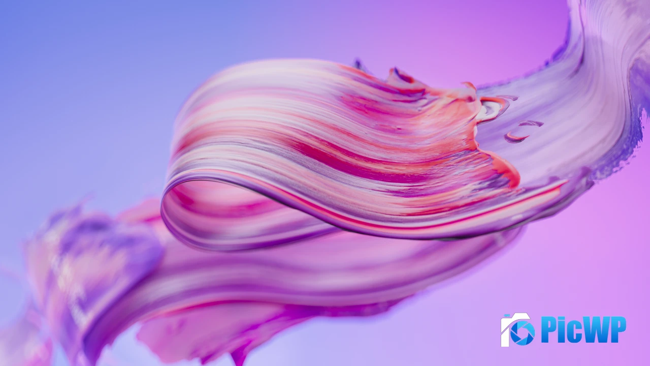 Pink aesthetic Brushstroke 4K PC Wallpaper