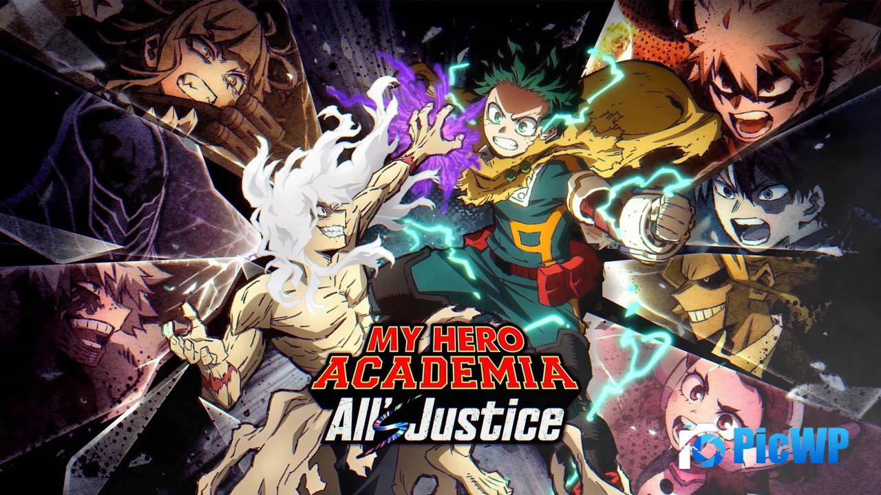 My Hero Academia: All039s Justice Key Art 4K PC Wallpaper