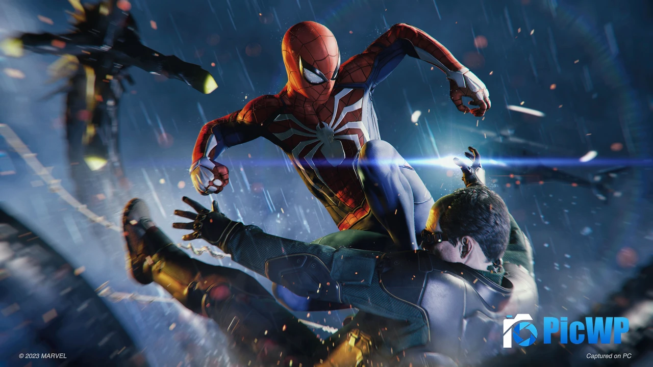Marvel's Spider-Man Remastered Doctor Octopus 4K PC Wallpaper