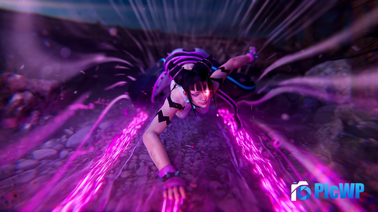 Juri Street Fighter 4K PC Wallpaper