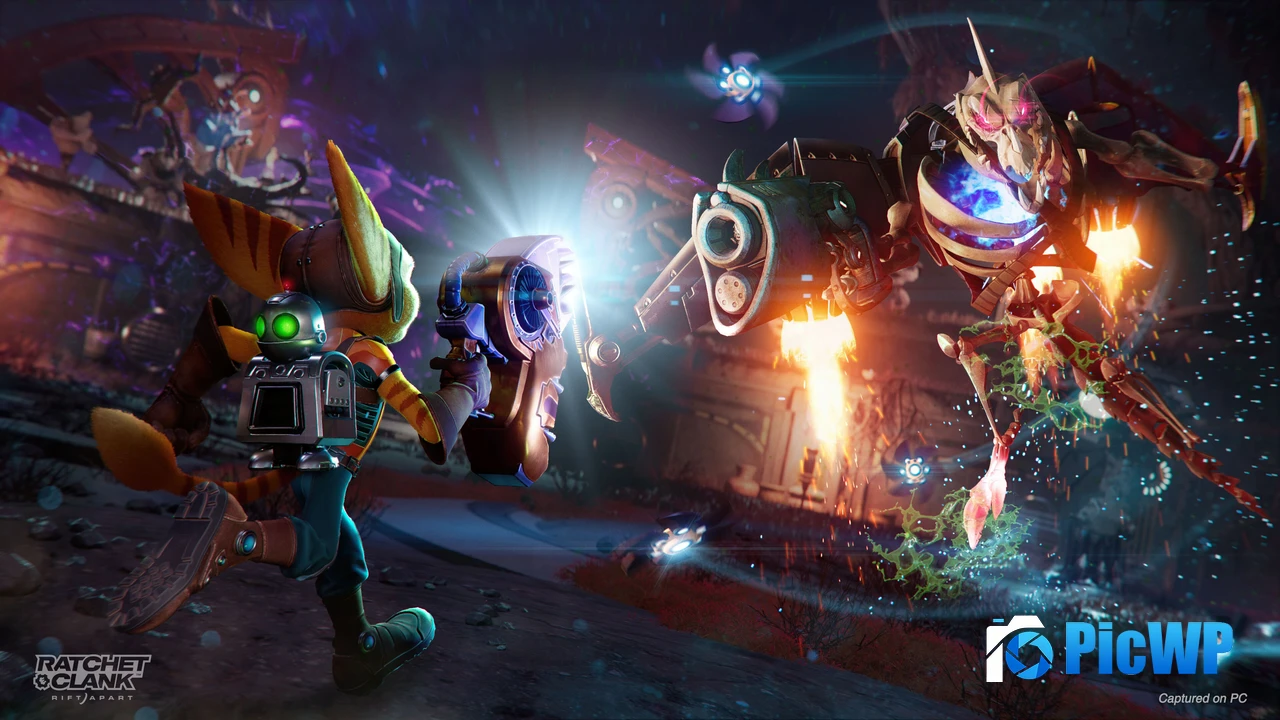 Ratchet & Clank: Rift Apart Gameplay 4K PC Wallpaper