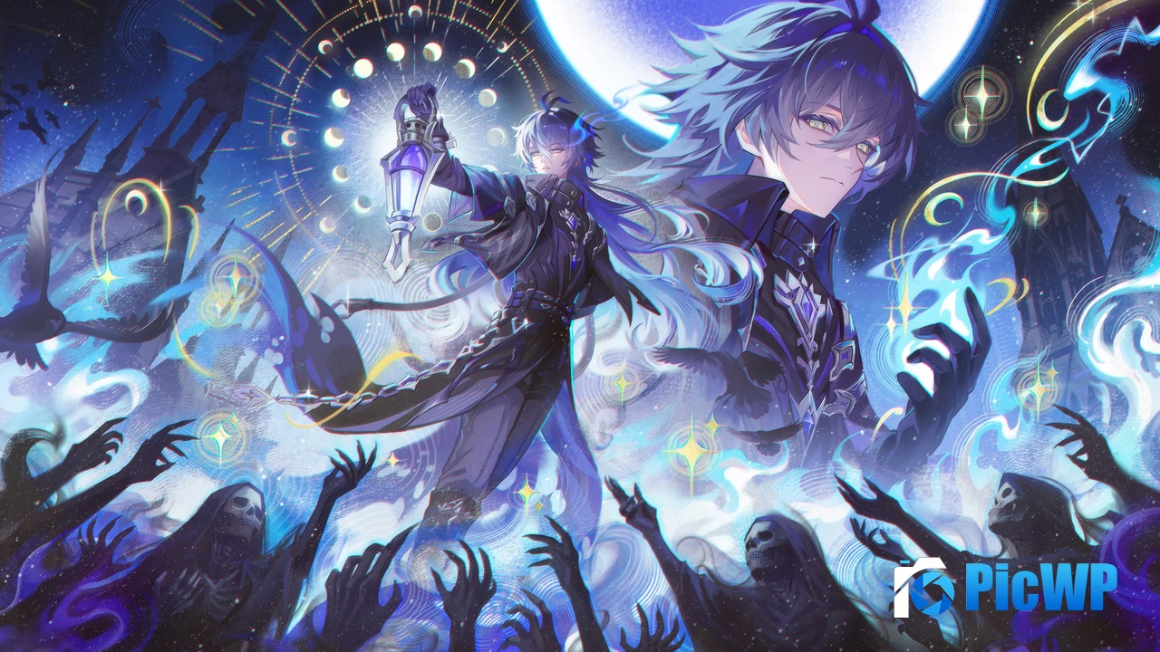 Flins Genshin Impact 4K PC Wallpaper